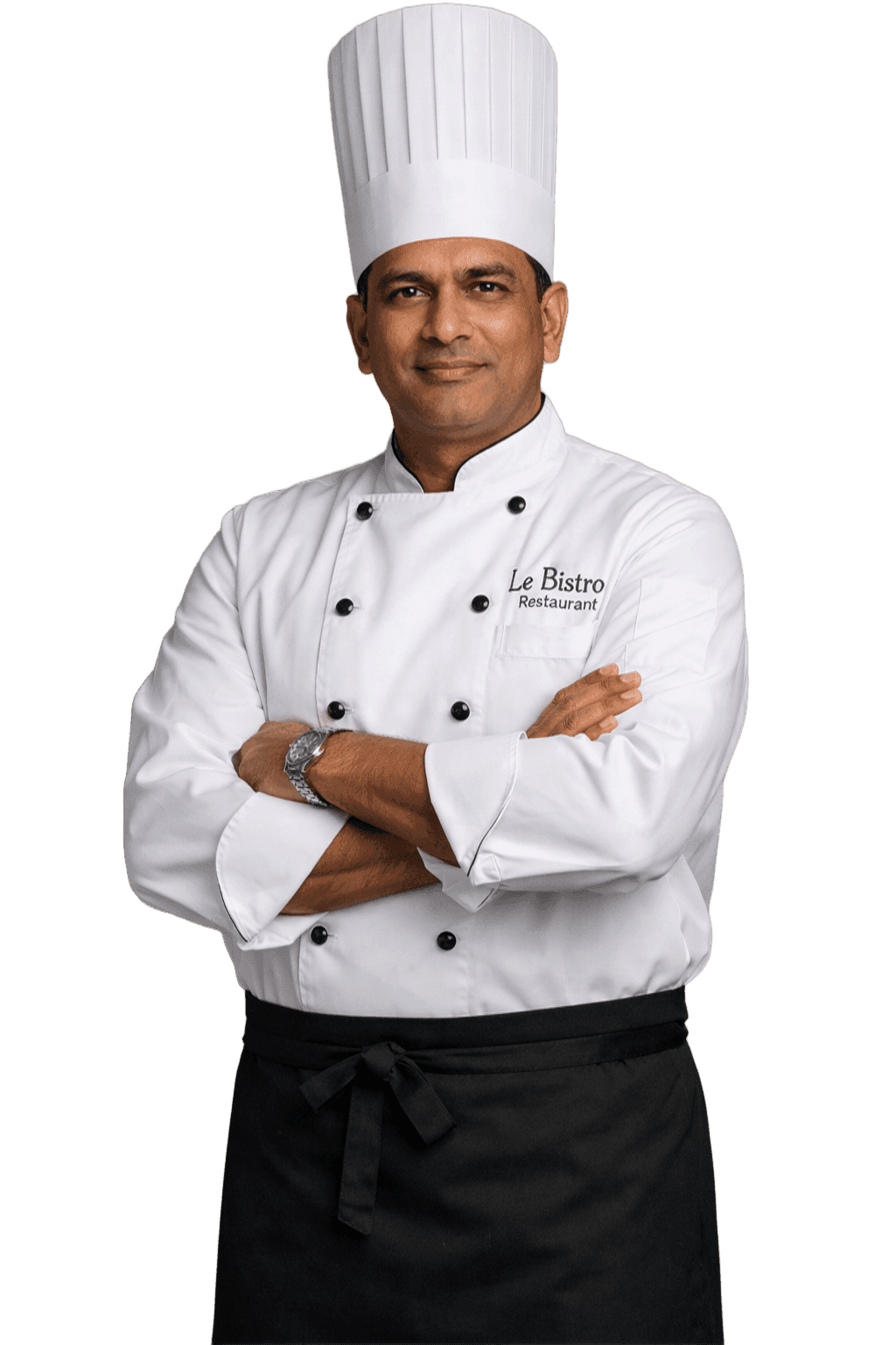 Professional chef uniform
